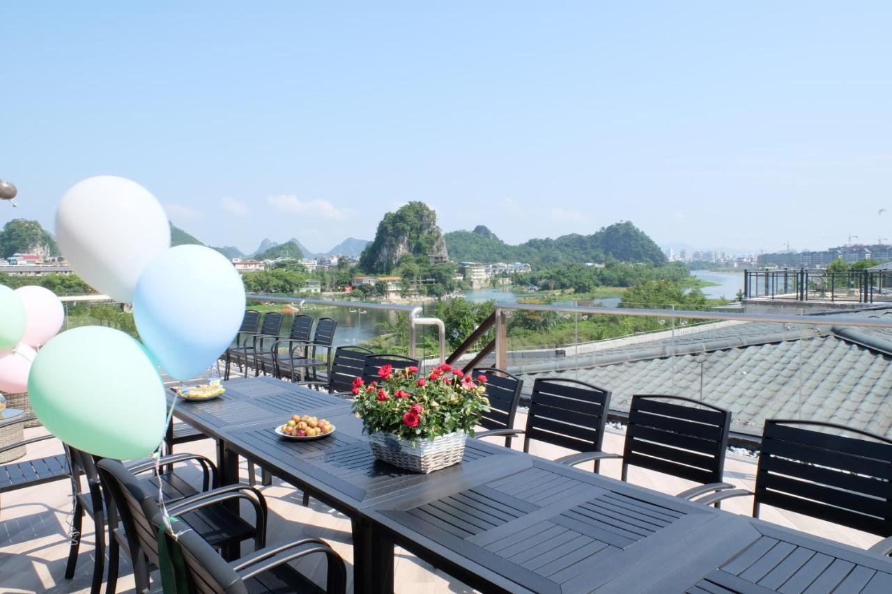 Li River Resort Villa Hotel Гуйлинь Экстерьер фото