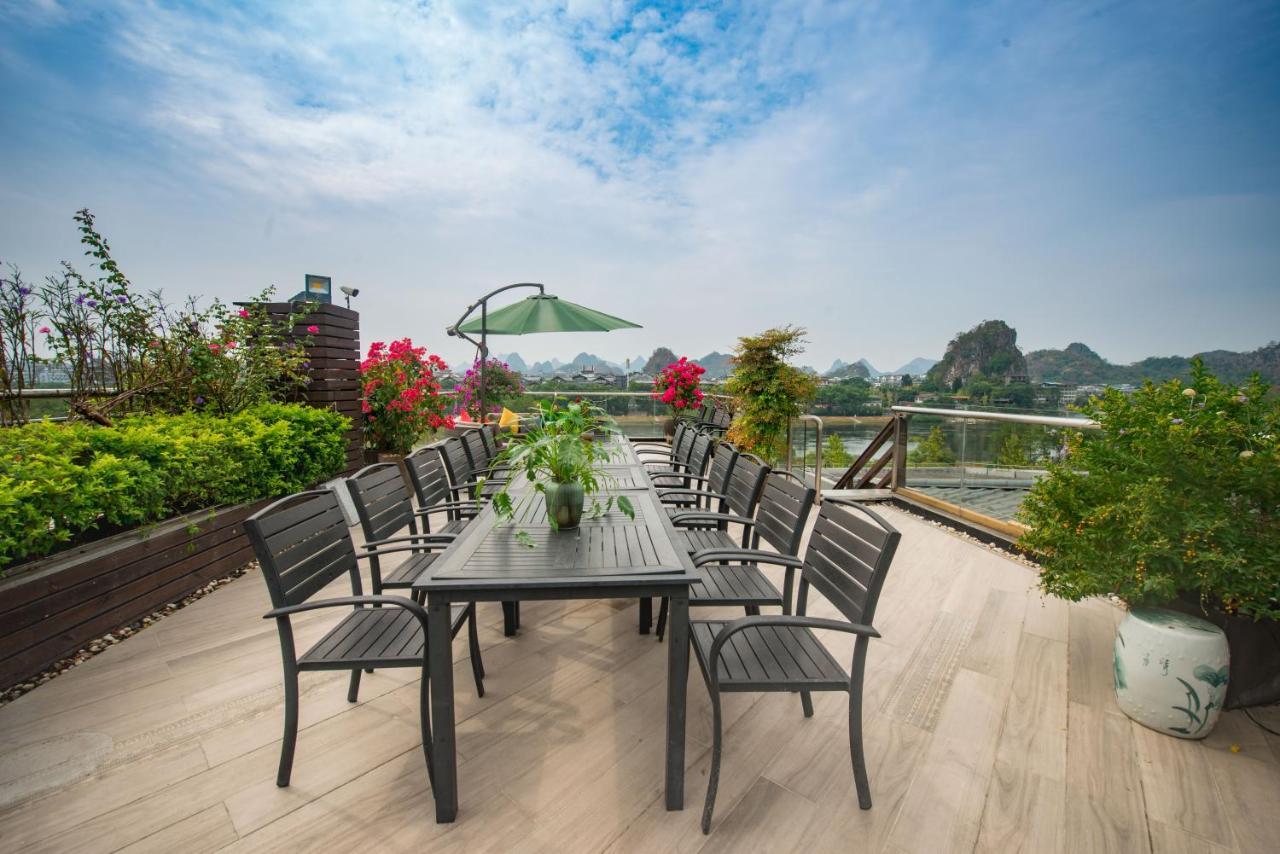 Li River Resort Villa Hotel Гуйлинь Экстерьер фото