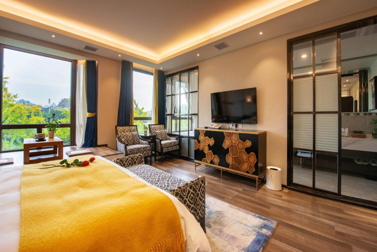 Li River Resort Villa Hotel Гуйлинь Экстерьер фото