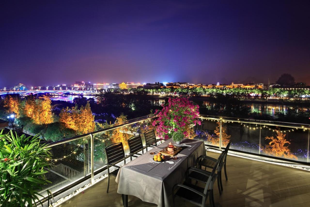 Li River Resort Villa Hotel Гуйлинь Экстерьер фото