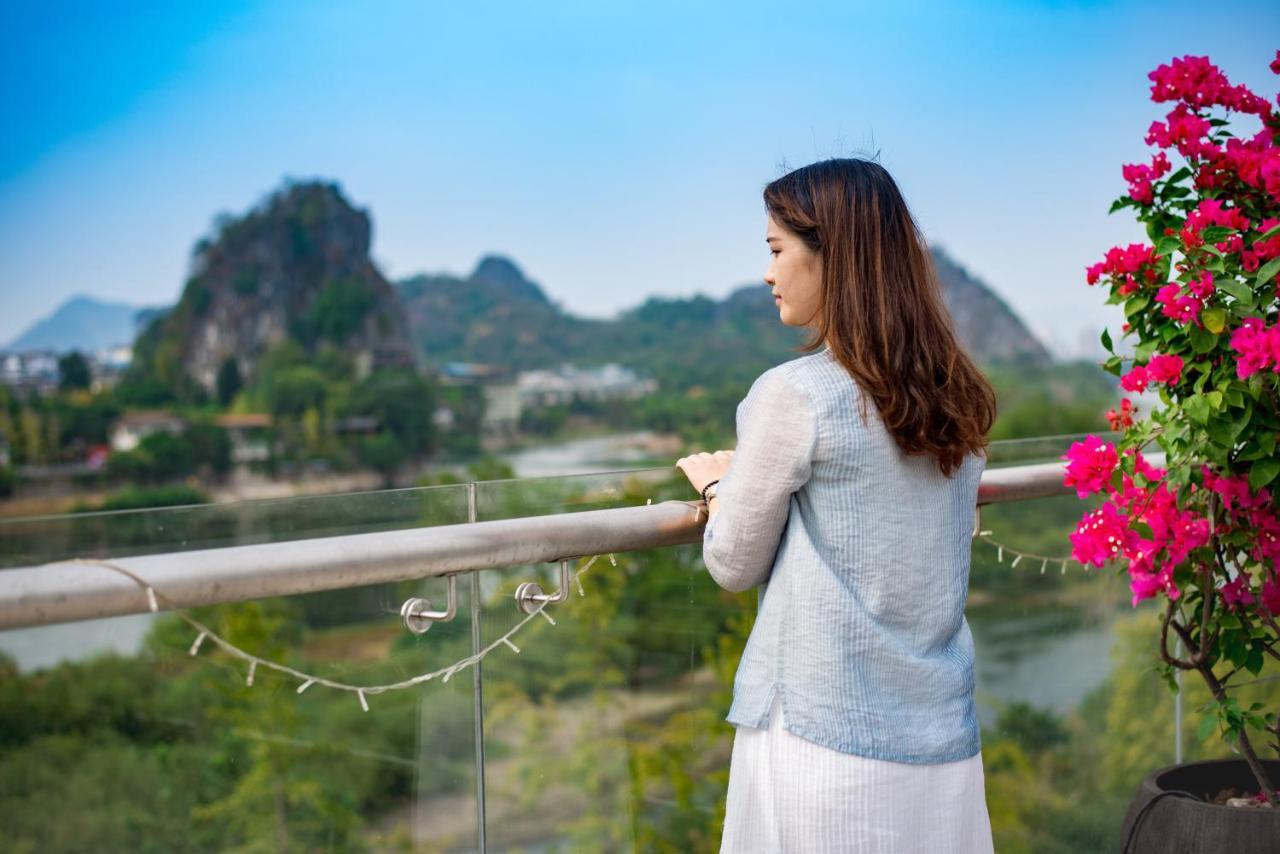 Li River Resort Villa Hotel Гуйлинь Экстерьер фото